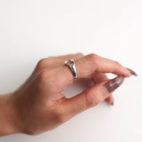 Heart Motif Silver Ring - NEWSED