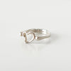 Heart Motif Silver Ring