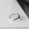 Heart Motif Silver Ring