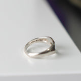 Heart Motif Silver Ring - NEWSED