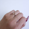 Heart Motif Silver Ring