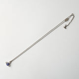 ヴィヴィアンウエストウッド HECUBA PENDANT シルバー ネックレス 保存袋 箱付き - NEWSED