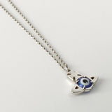 ヴィヴィアンウエストウッド HECUBA PENDANT シルバー ネックレス 保存袋 箱付き - NEWSED