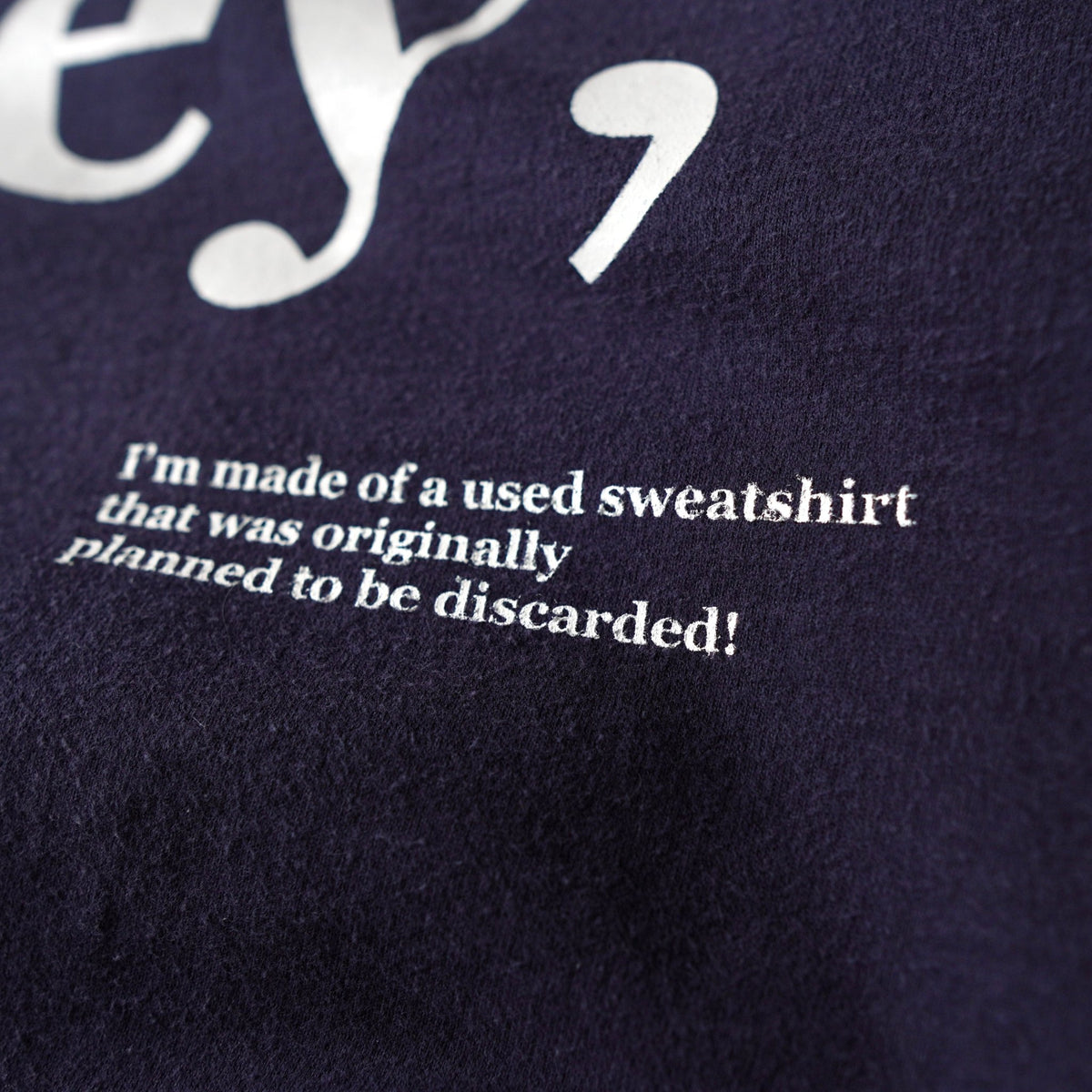 "Hey" Remake Sweatshirt - NEWSED