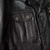 High-neck Leather Jacket