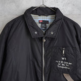 High - neck Nylon Jacket - NEWSED