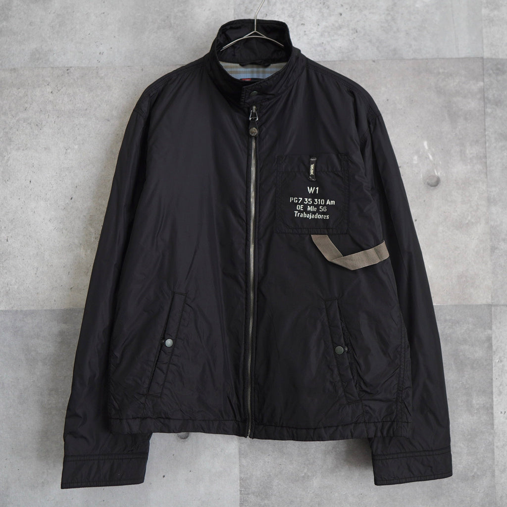 High-neck Nylon Jacket
