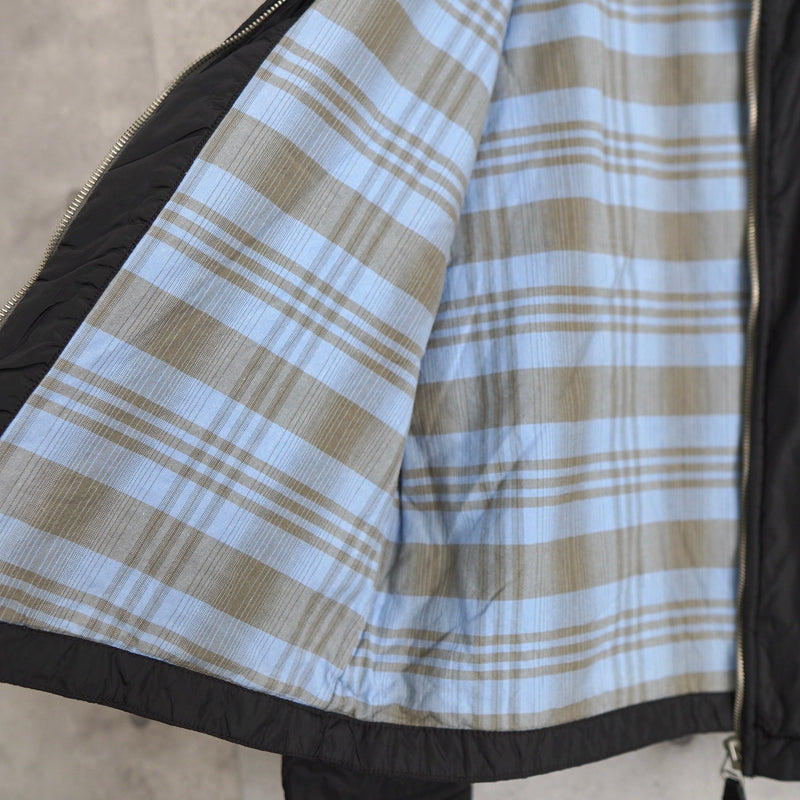 High - neck Nylon Jacket - NEWSED