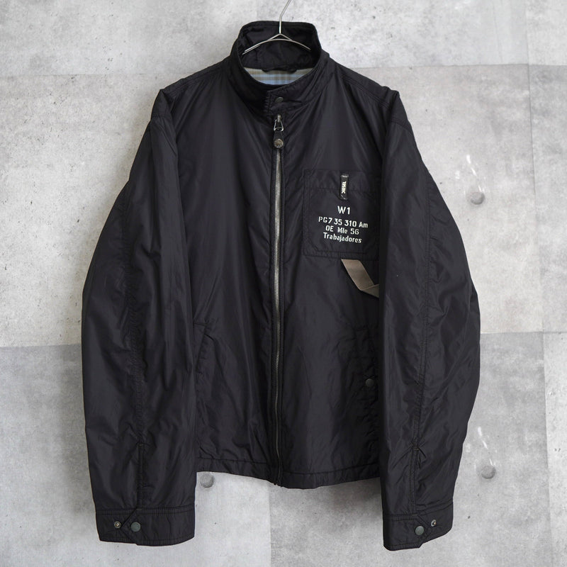 High - neck Nylon Jacket - NEWSED