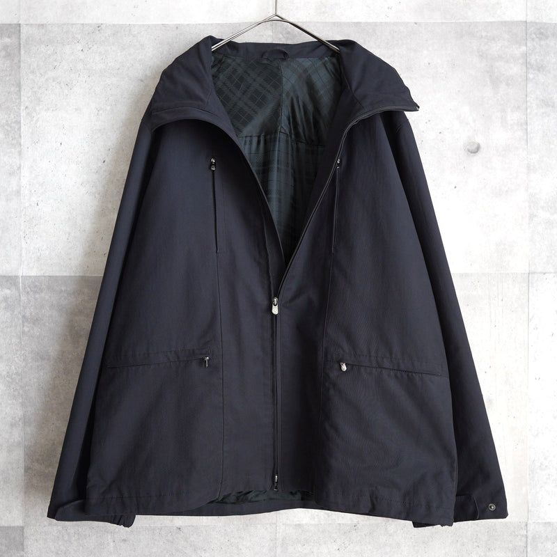 High - neck Shell Jacket - NEWSED