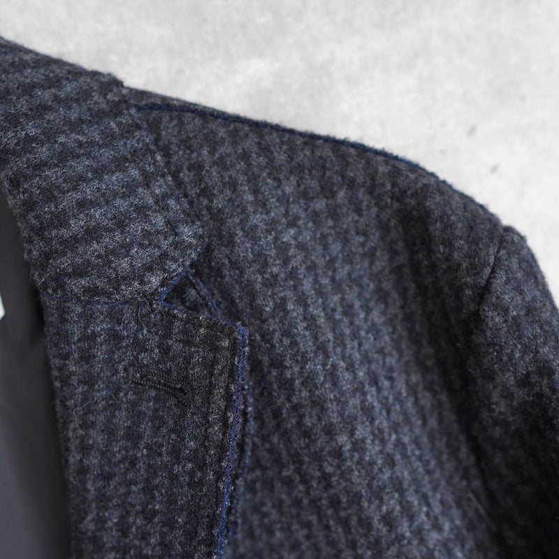 High - neck Wool Chesterfield Coat｜UNUSED - NEWSED