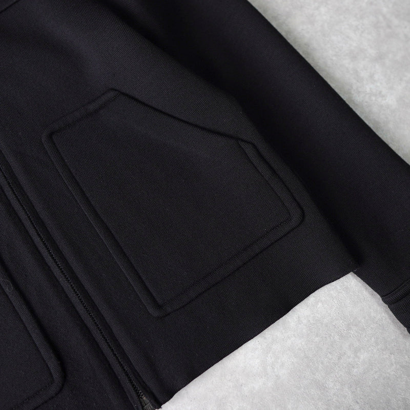High Neck Zip - up Sweat Jacket - NEWSED