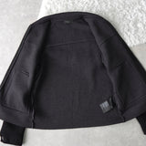 High Neck Zip - up Sweat Jacket - NEWSED