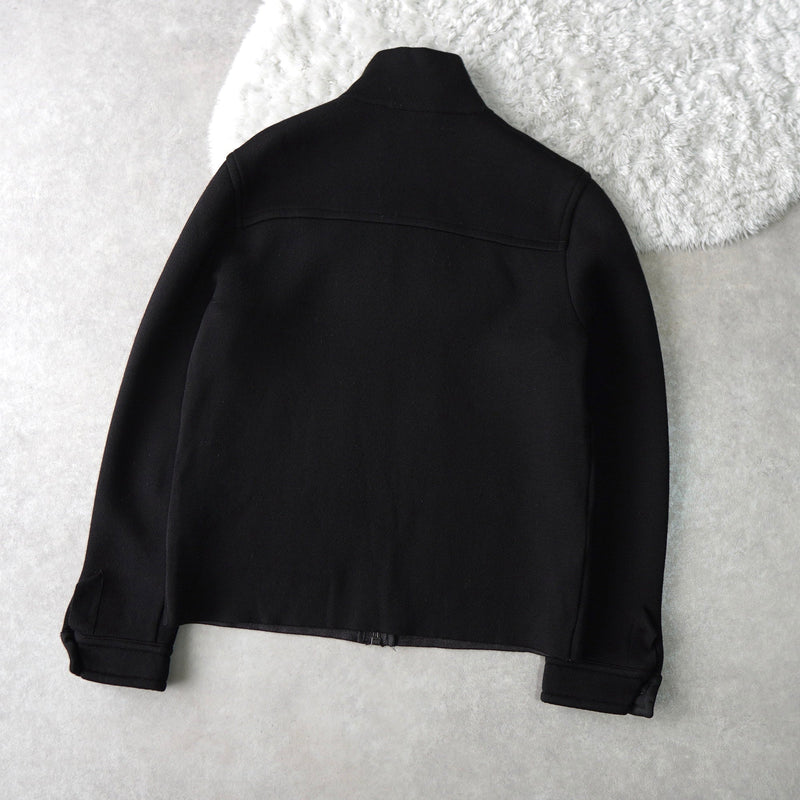 High Neck Zip - up Sweat Jacket - NEWSED