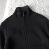 High Neck Zip-up Sweat Jacket