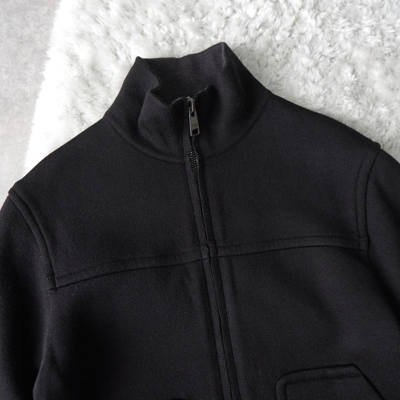High Neck Zip - up Sweat Jacket - NEWSED