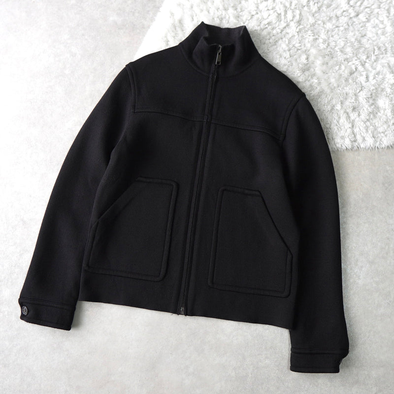 High Neck Zip - up Sweat Jacket - NEWSED