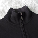 High Neck Zip - up Sweat Jacket - NEWSED