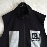 High neck zip up vest - NEWSED