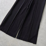 High Waist Flare Pants - NEWSED