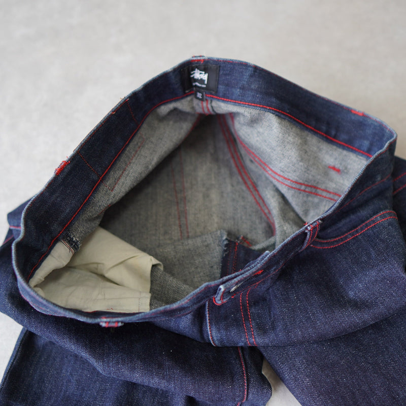 Hip Logo Denim Pants - NEWSED