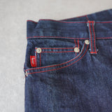 Hip Logo Denim Pants - NEWSED