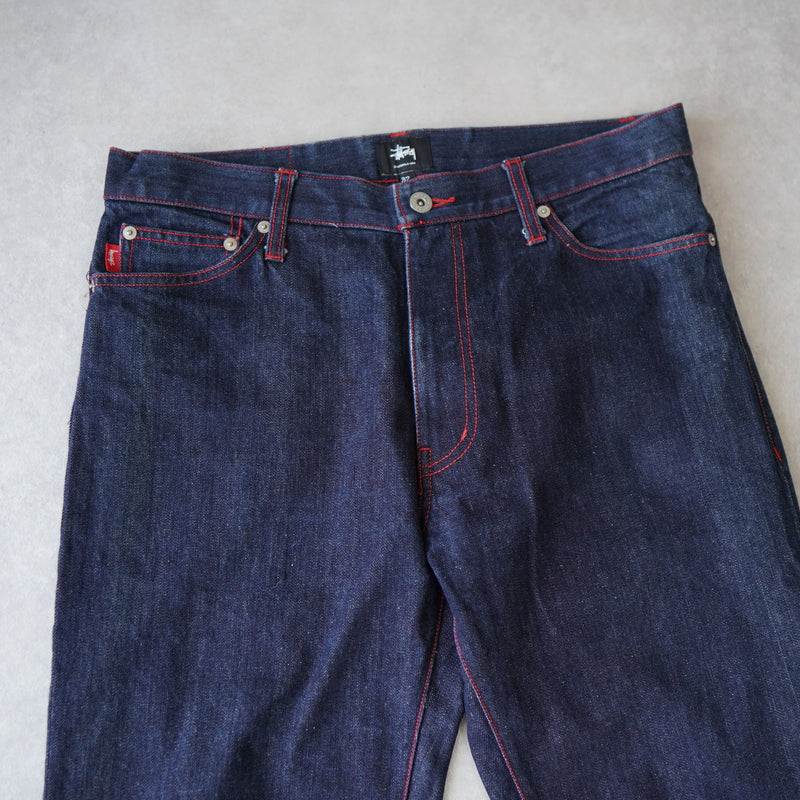 Hip Logo Denim Pants - NEWSED