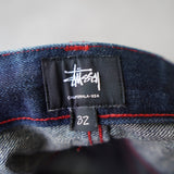 Hip Logo Denim Pants - NEWSED