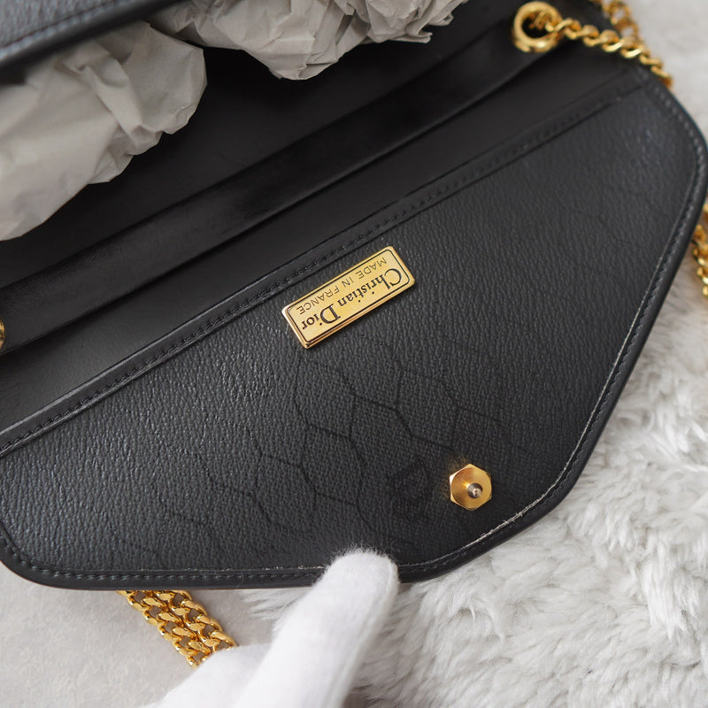 Honeycomb Chain Shoulder Bag｜Made in France - NEWSED