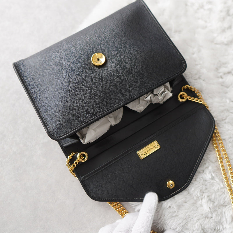 Honeycomb Chain Shoulder Bag｜Made in France - NEWSED