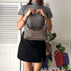 Houndstooth One Shoulder Bag