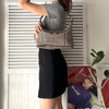 Houndstooth One Shoulder Bag