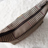 Houndstooth One Shoulder Bag