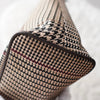 Houndstooth One Shoulder Bag