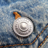 バレンシアガ Hourglass Denim Jacket ジャケット インディゴブルー 36 レディース 未使用品 - NEWSED