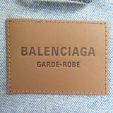 バレンシアガ Hourglass Denim Jacket ジャケット インディゴブルー 36 レディース 未使用品 - NEWSED