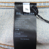 バレンシアガ Hourglass Denim Jacket ジャケット インディゴブルー 36 レディース 未使用品 - NEWSED