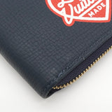 ルイ ヴィトン HUMAN MADE モノグラム デニム ジッピーウォレット ヴェルティカル 長財布 ラウンドジップ ブルー M81107 - NEWSED