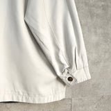 イヴサンローラン リバーシブル YSLロゴ ブルゾンホワイト / ブラック