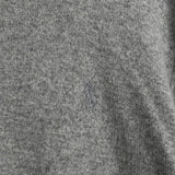 ポロ ラルフローレン ポニーロゴ ニット グレー