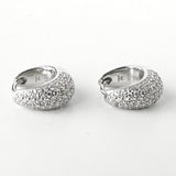 トムウッド Ice Huggies Pave フープ ピアス シルバー 925 未使用品 - NEWSED