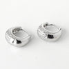トムウッド Ice Huggies Pave フープ ピアス シルバー 925 未使用品