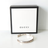 Icon Silver 925 Narrow Bangle - NEWSED