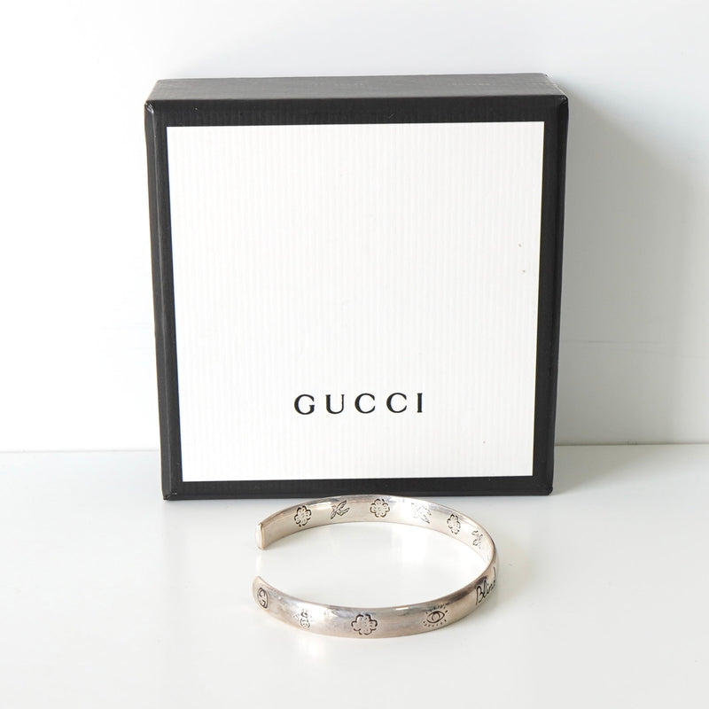 Icon Silver 925 Narrow Bangle - NEWSED
