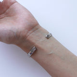 Icon Silver 925 Narrow Bangle - NEWSED