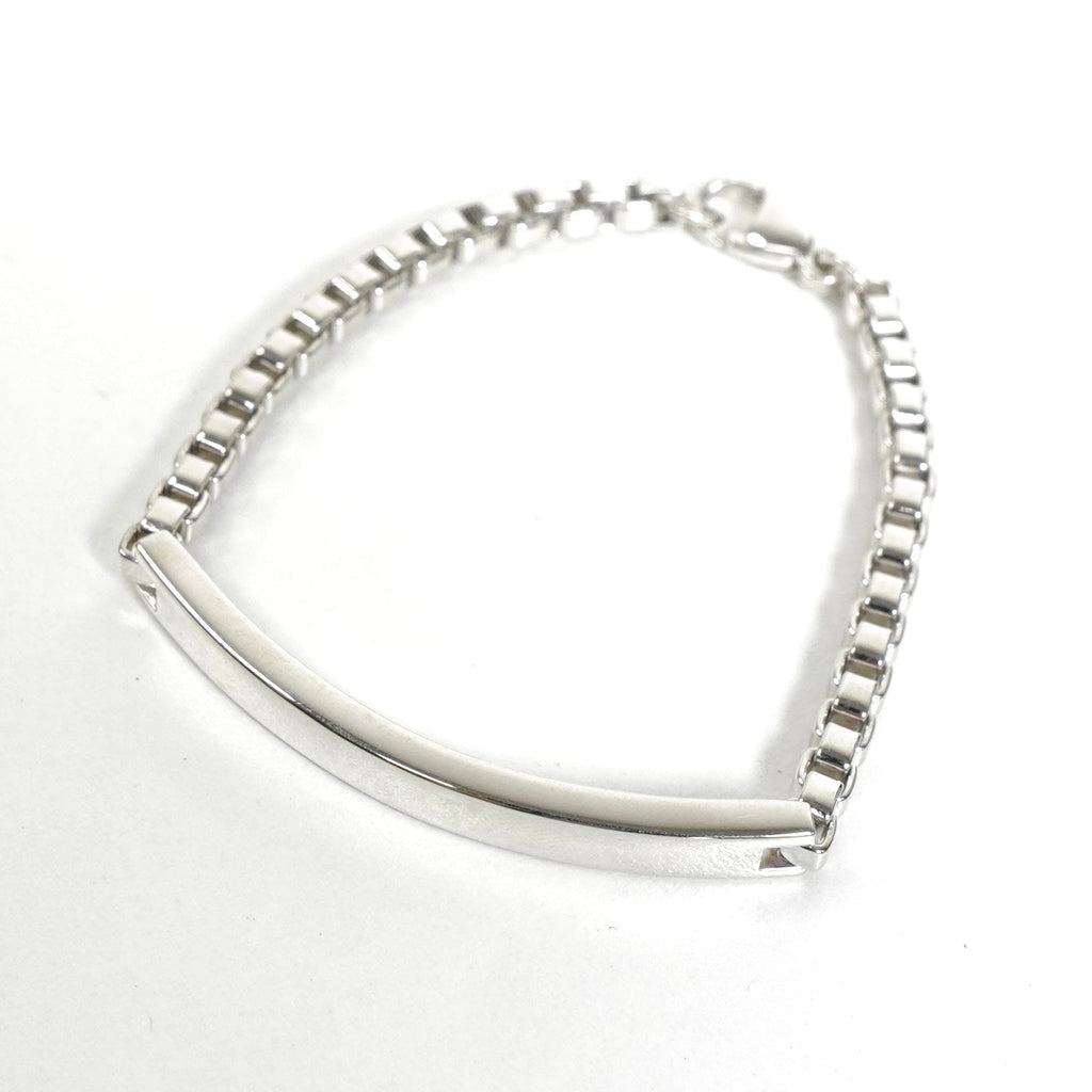 ティファニー ベネチアン リンク ID プレート シルバー925 ブレスレット 新品仕上げ