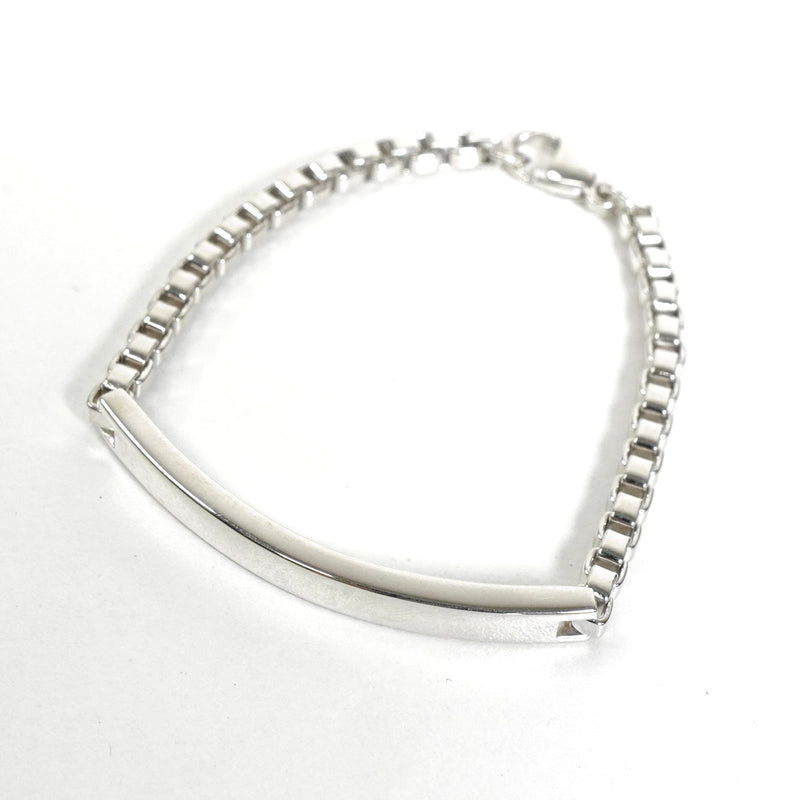 ティファニー ベネチアン リンク ID プレート シルバー925 ブレスレット 新品仕上げ - NEWSED