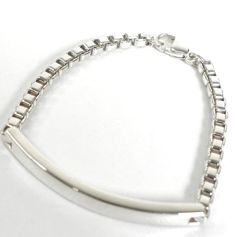 ティファニー ベネチアン リンク ID プレート シルバー925 ブレスレット 新品仕上げ - NEWSED
