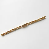 ID Plate Motif GP Gold Chain Bracelet - NEWSED