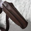 Hermès Evelyne II PM Taurillon Clemence Havana 皮革单肩包，银色金属配件和 K 标志，棕色